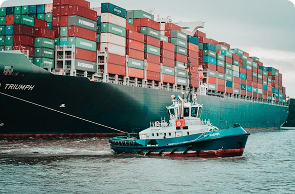 Person holding vintage telephone on yellow background